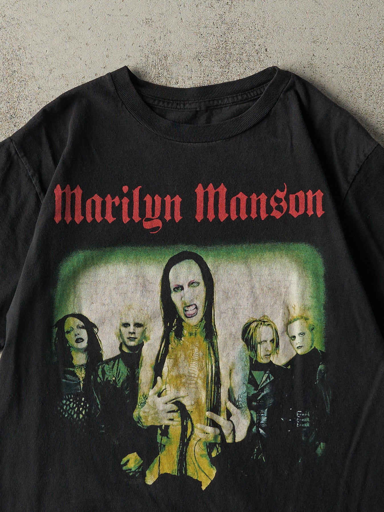 Vintage 13' Black Marilyn Manson Tee (S)