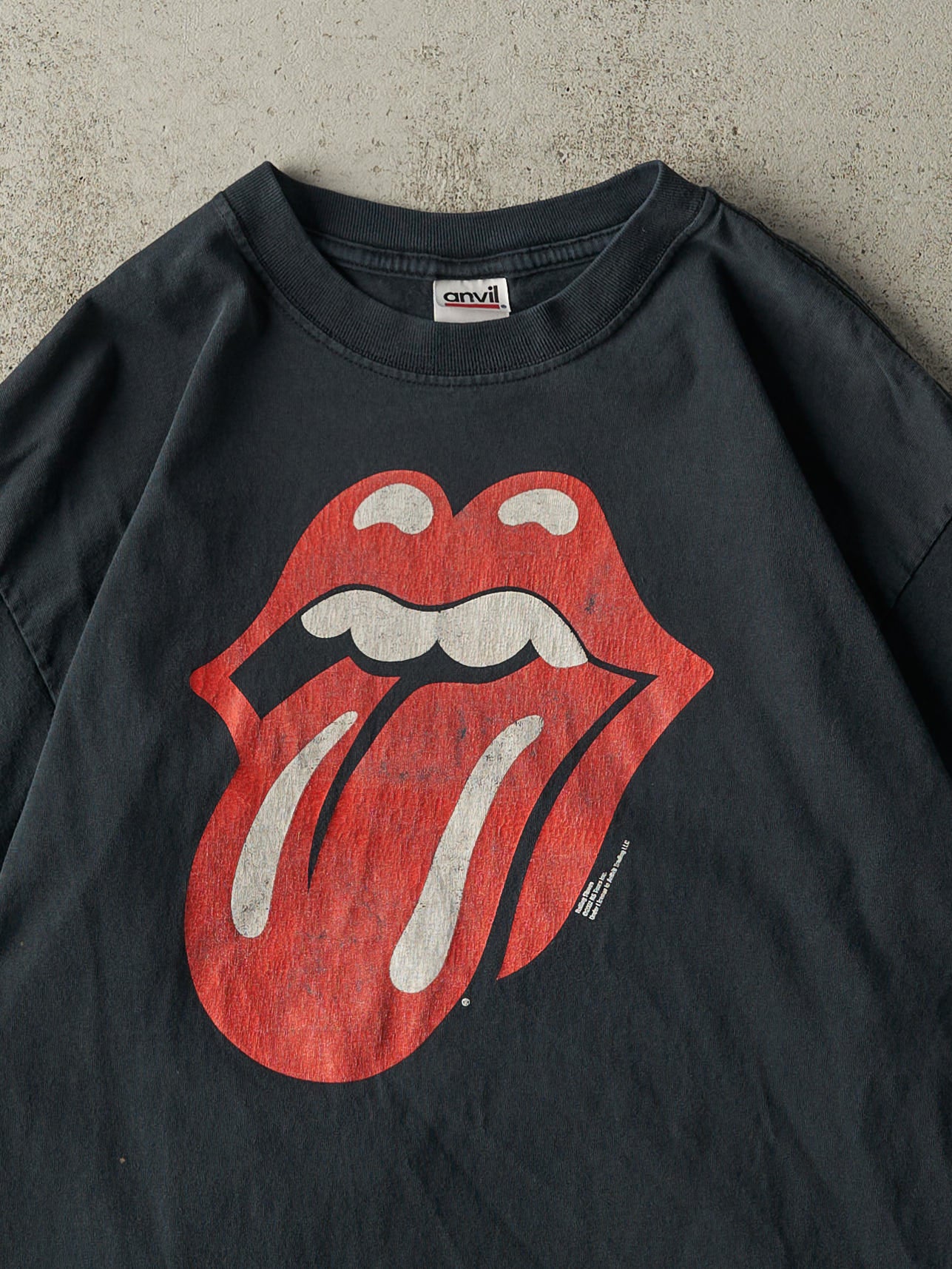 Vintage 02' Black Rolling Stones Tee (M)