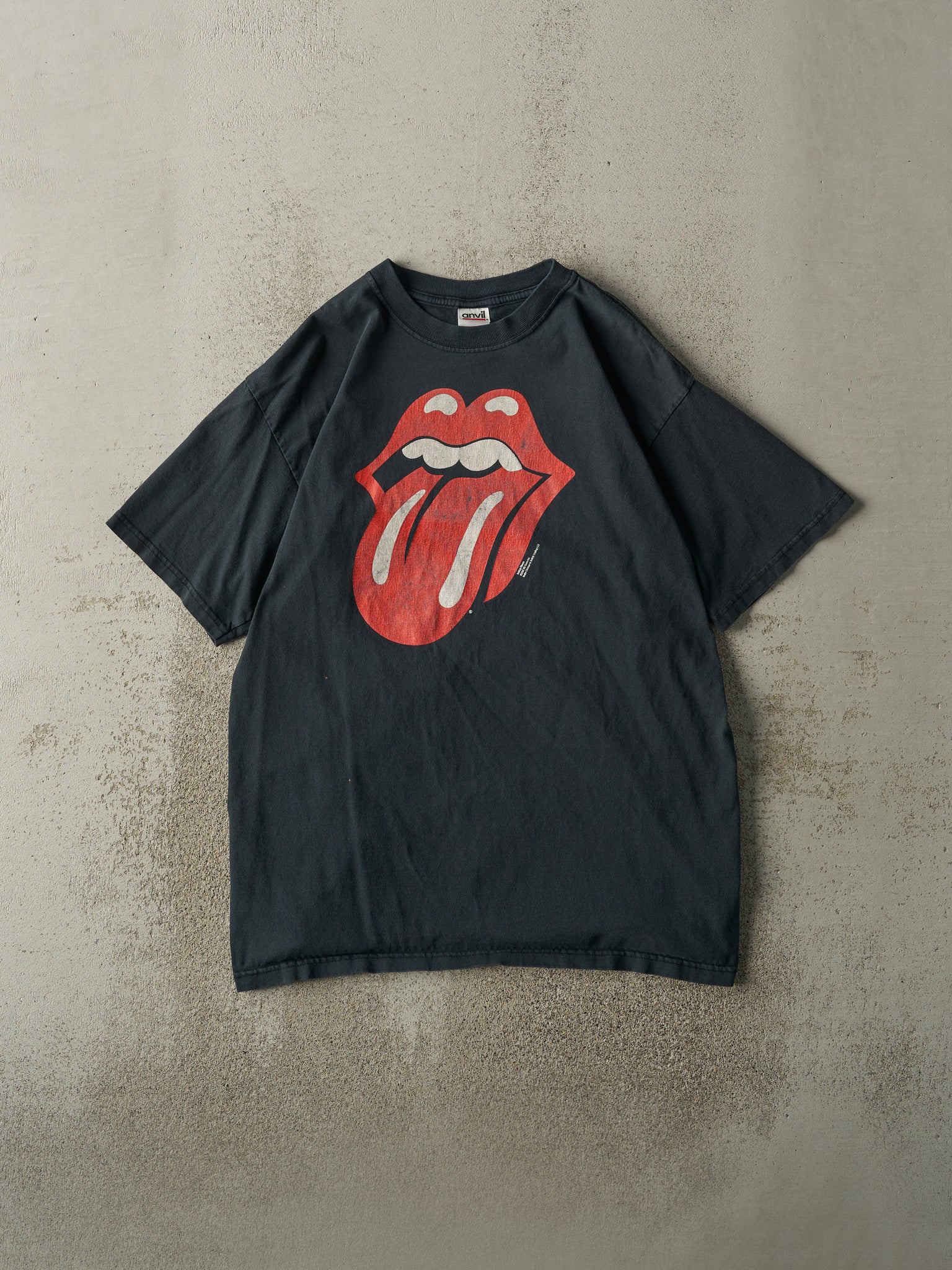 Vintage 02' Black Rolling Stones Tee (M)