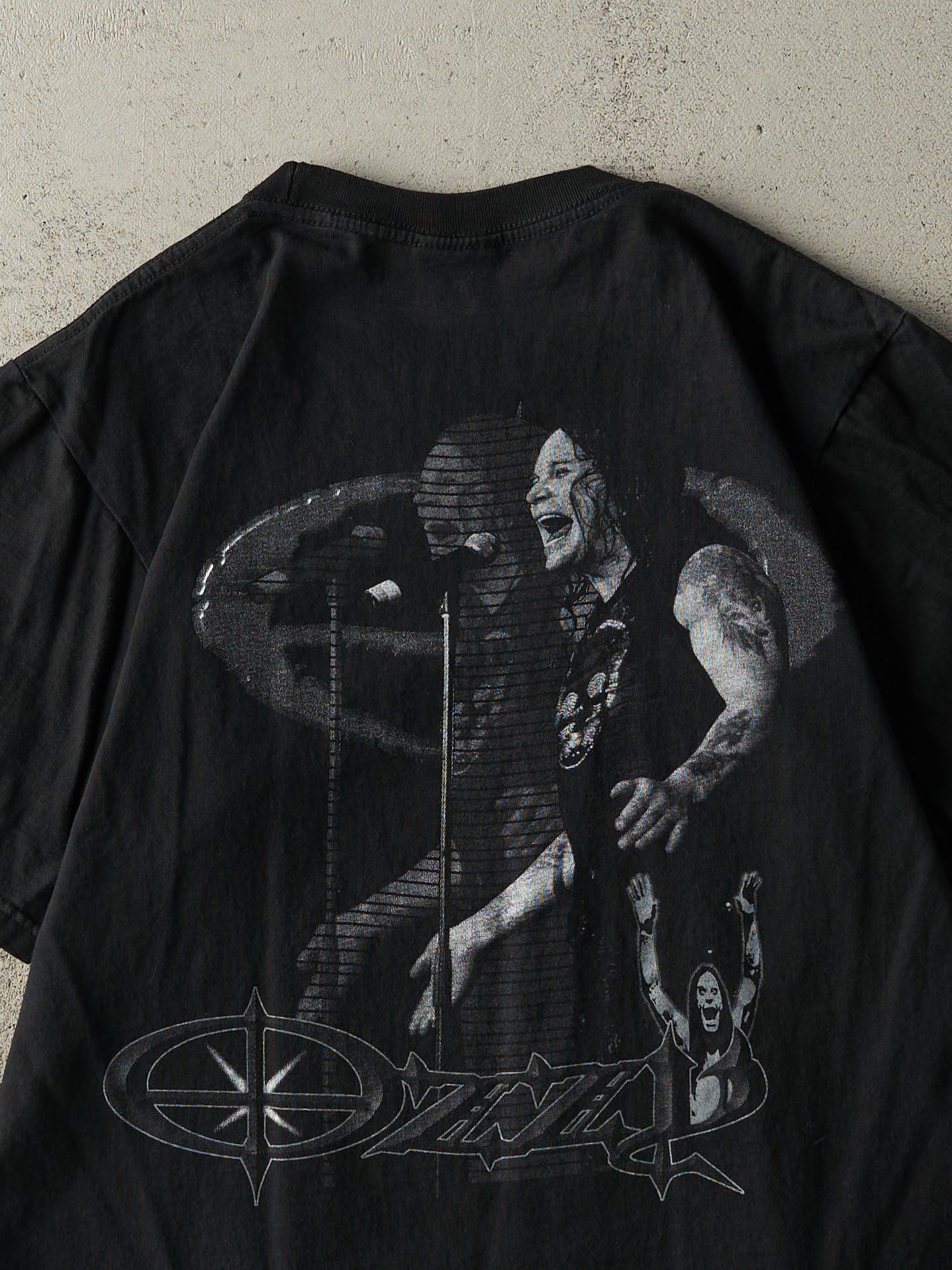 Vintage Y2K Black Ozzy Osbourne Bootleg Tee (M)