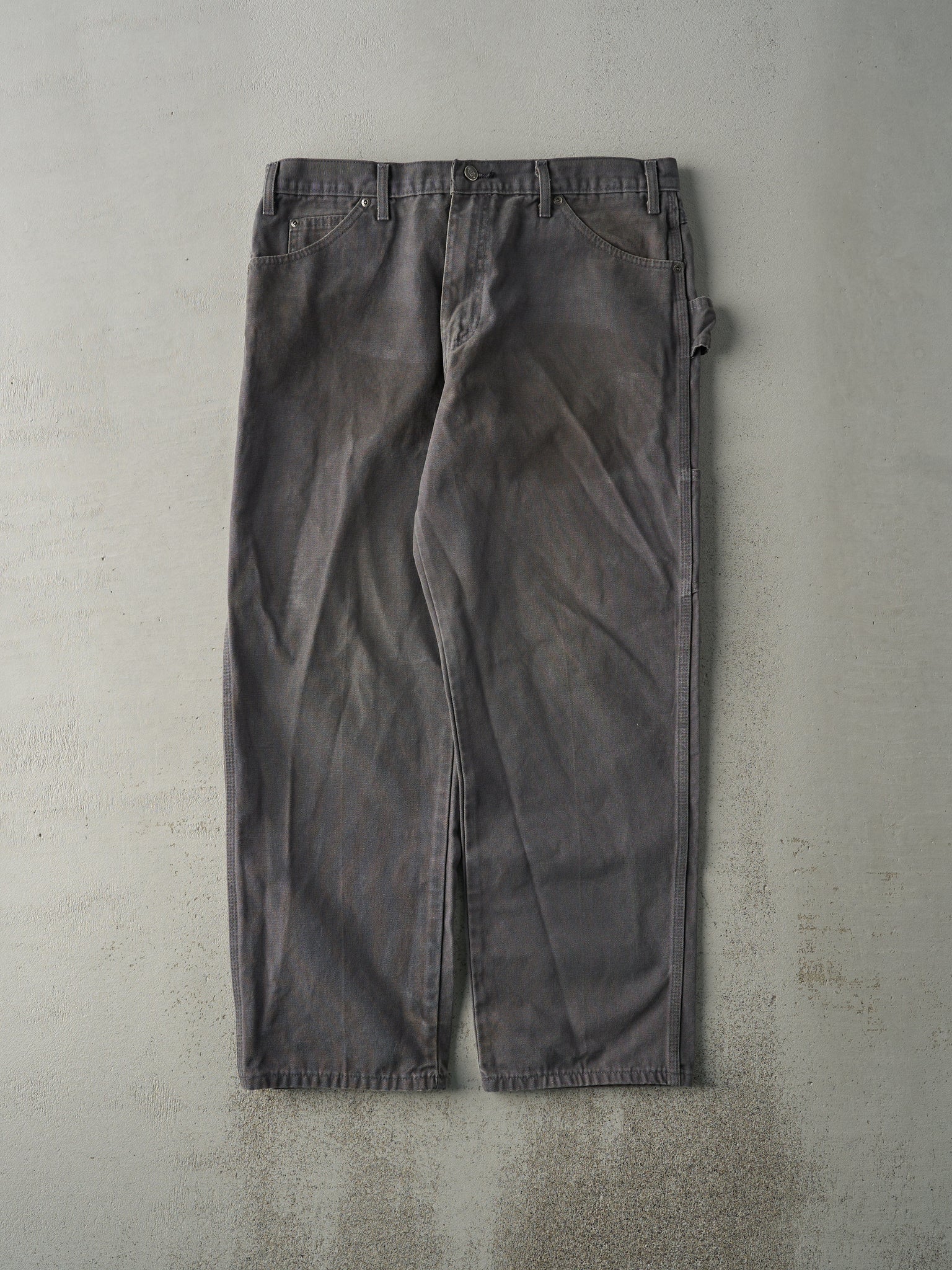 Vintage Y2K Grey Dickies Carpenter Pants (36x29.5)