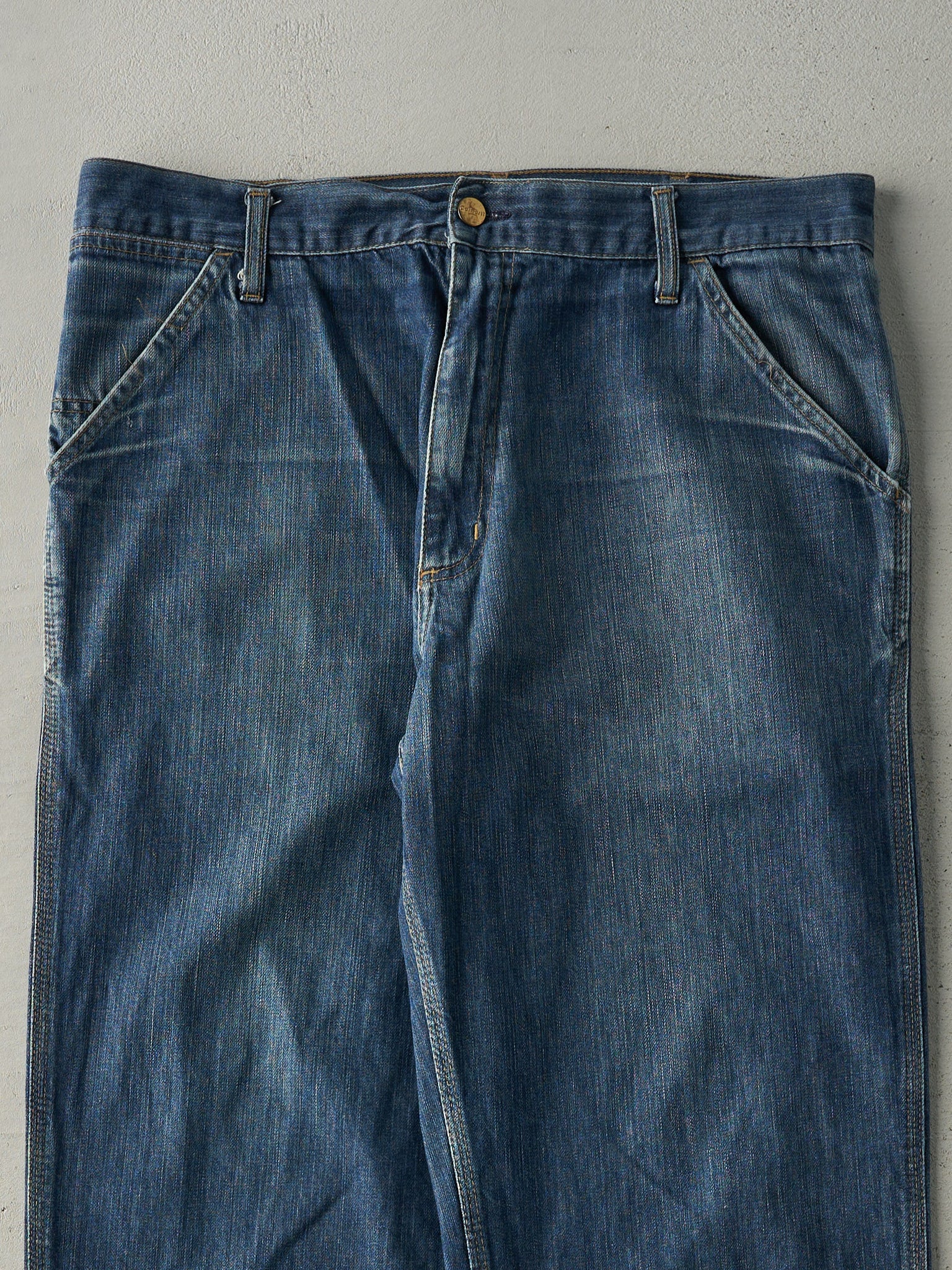 Vintage Y2K Dark Wash Carhartt Jeans (35x30)