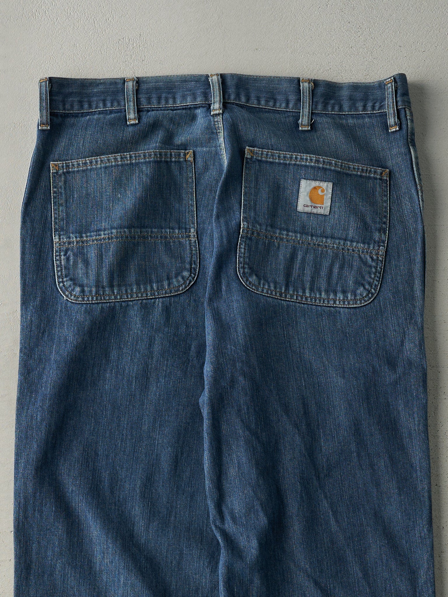 Vintage Y2K Dark Wash Carhartt Jeans (35x30)