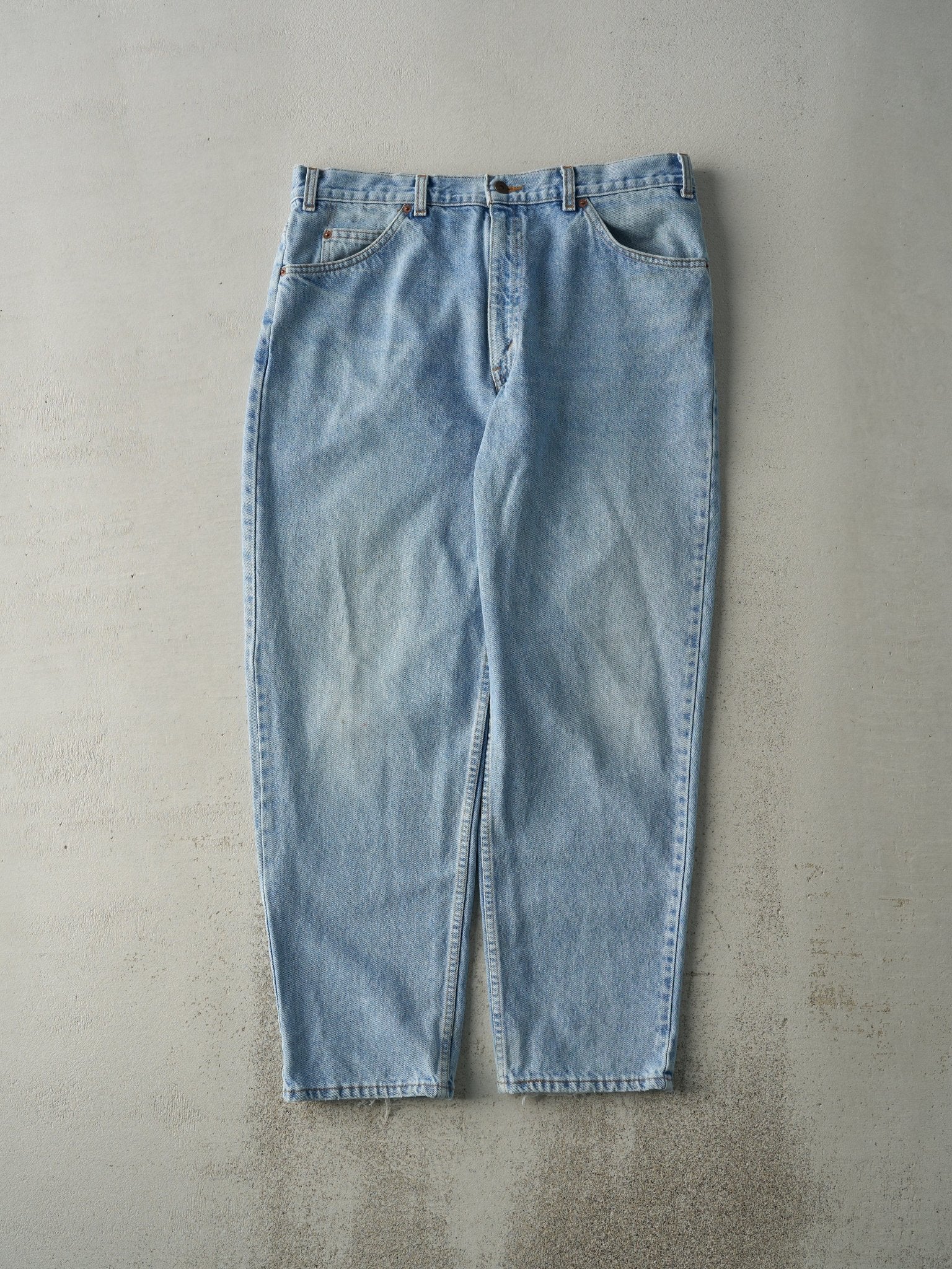 Vintage 90s Light Wash Levi's Orange Tab Jeans (36x30)