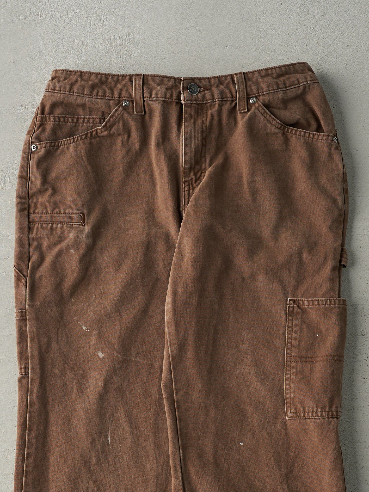 Vintage 90s Brown Dickies Light Weight Carpenter Pants (32x30)