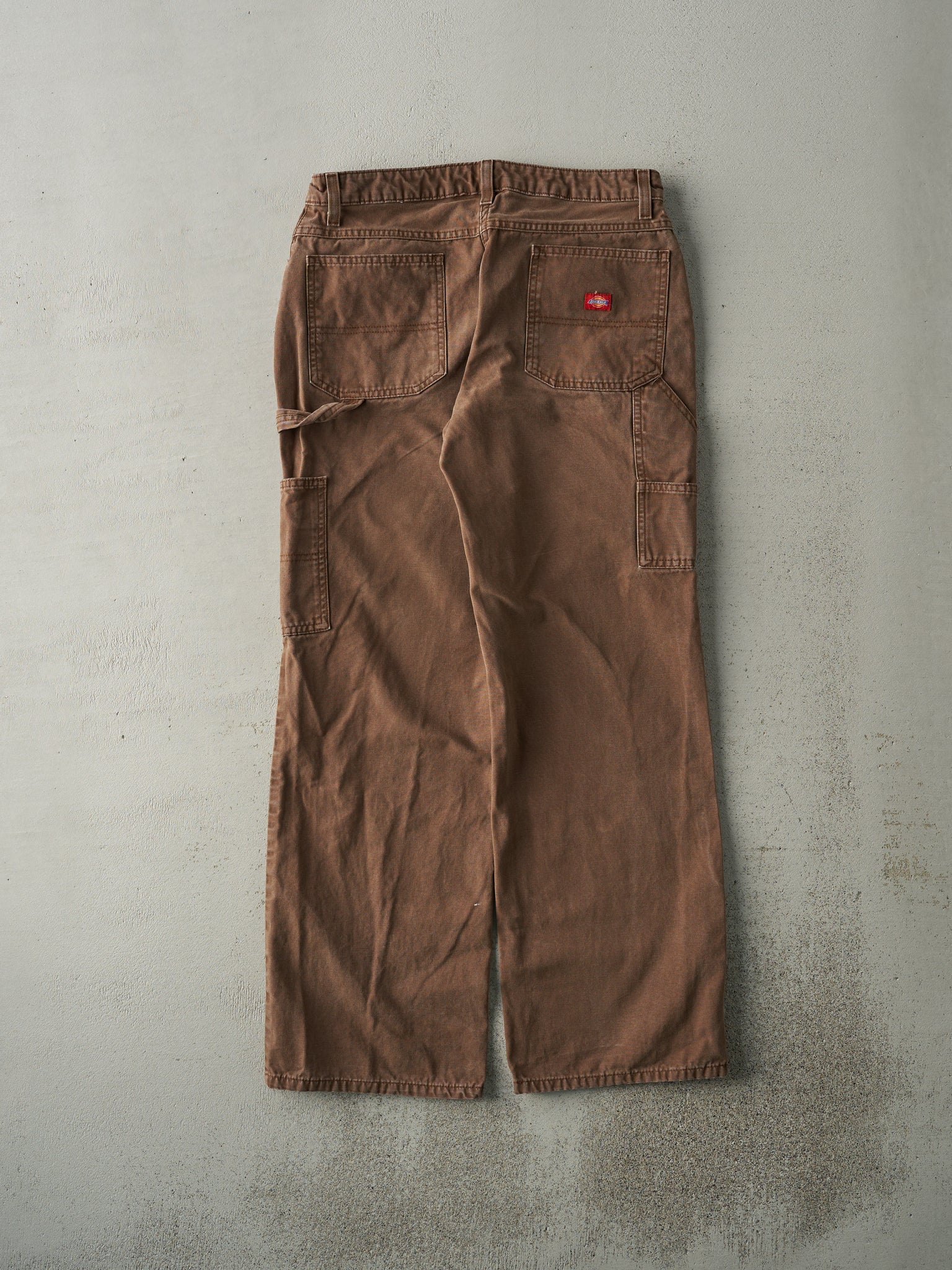 Vintage 90s Brown Dickies Light Weight Carpenter Pants (32x30)