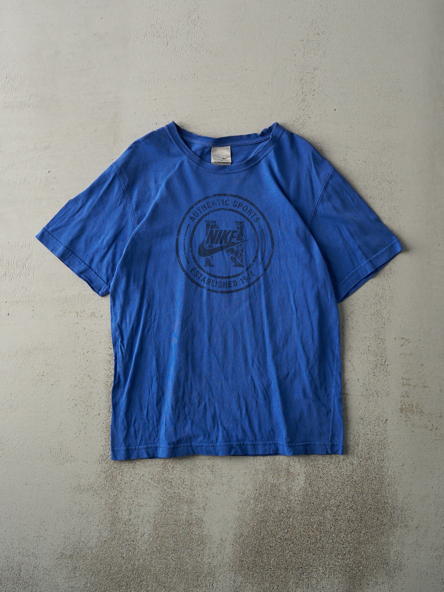 Vintage Y2K Royal Blue Nike Tee (S/M)