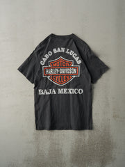 Vintage 00' Faded Black Baja Mexico Harley Davidson Tee (S)