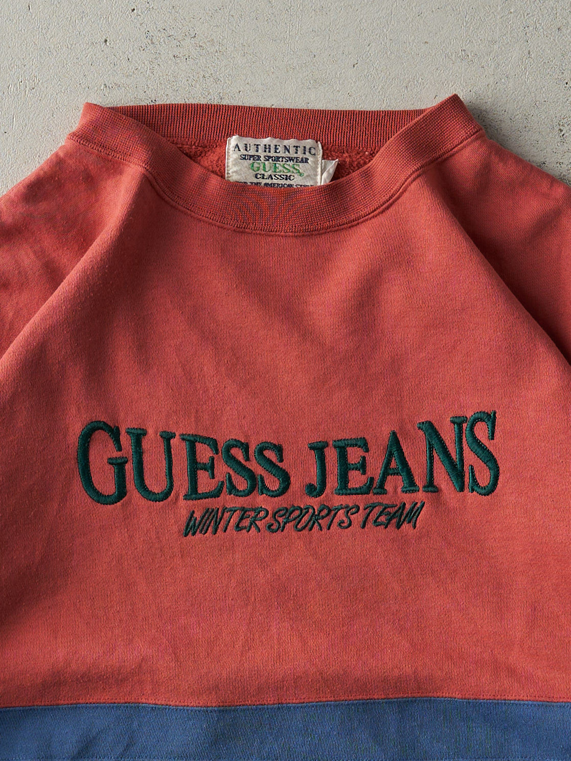 90s Vintage Guess Embroidered selling Jeans