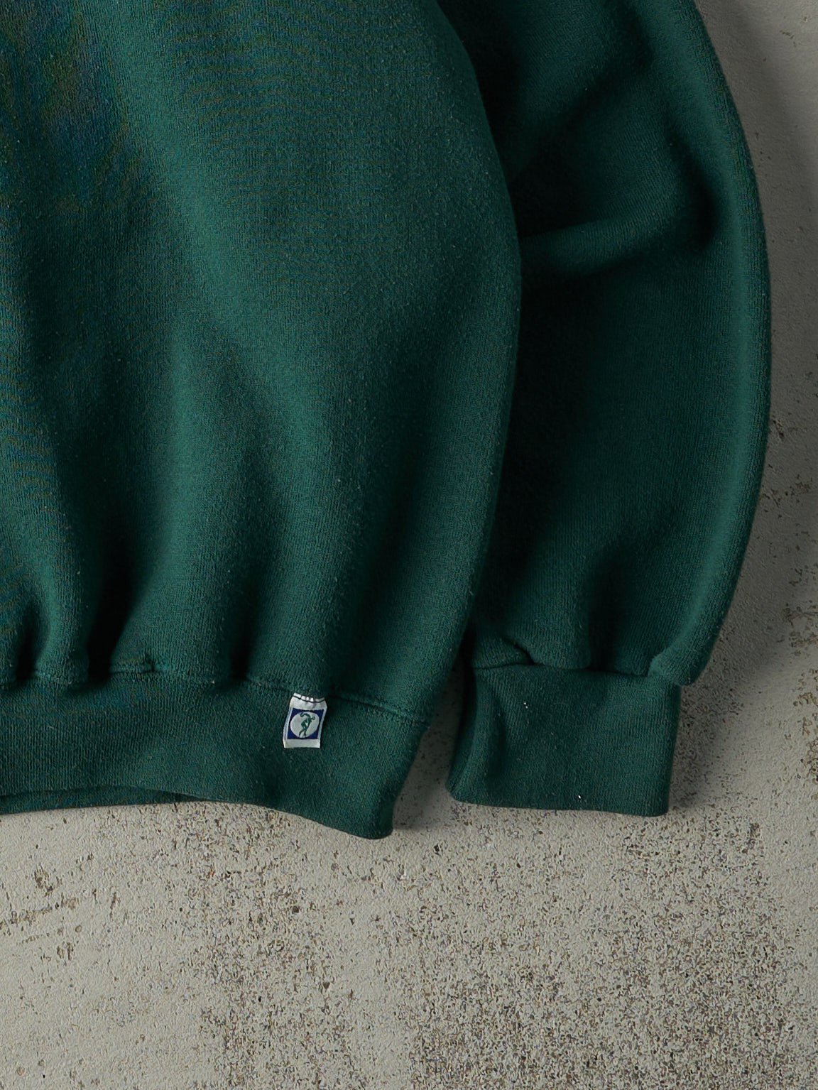 Vintage 90s Forest Green Blank Crewneck (L)