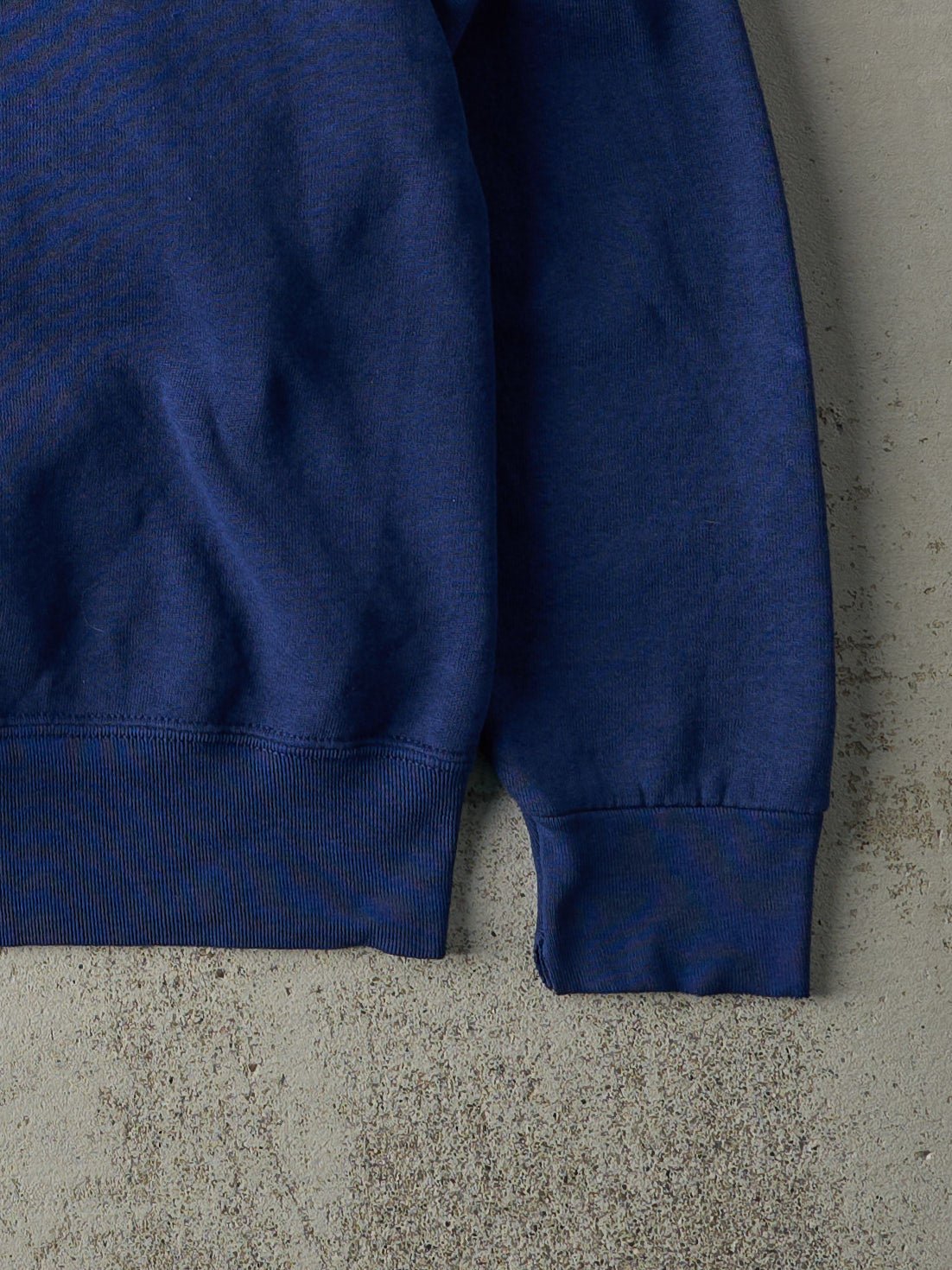 Vintage 90s Midnight Blue Blank Crewneck (M)