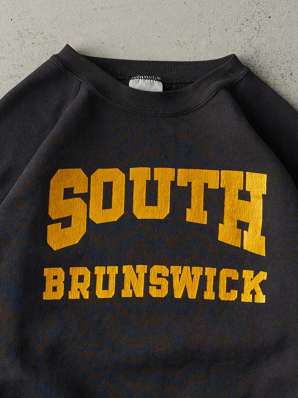 Vintage 80s Black South Brunswick Crewneck (L)