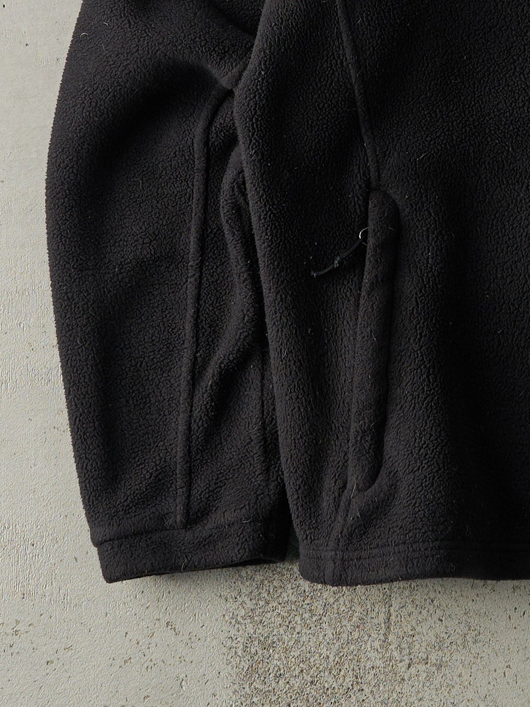 Vintage Y2K Faded Black The North Face Zip Up Fleece Sweater (M)