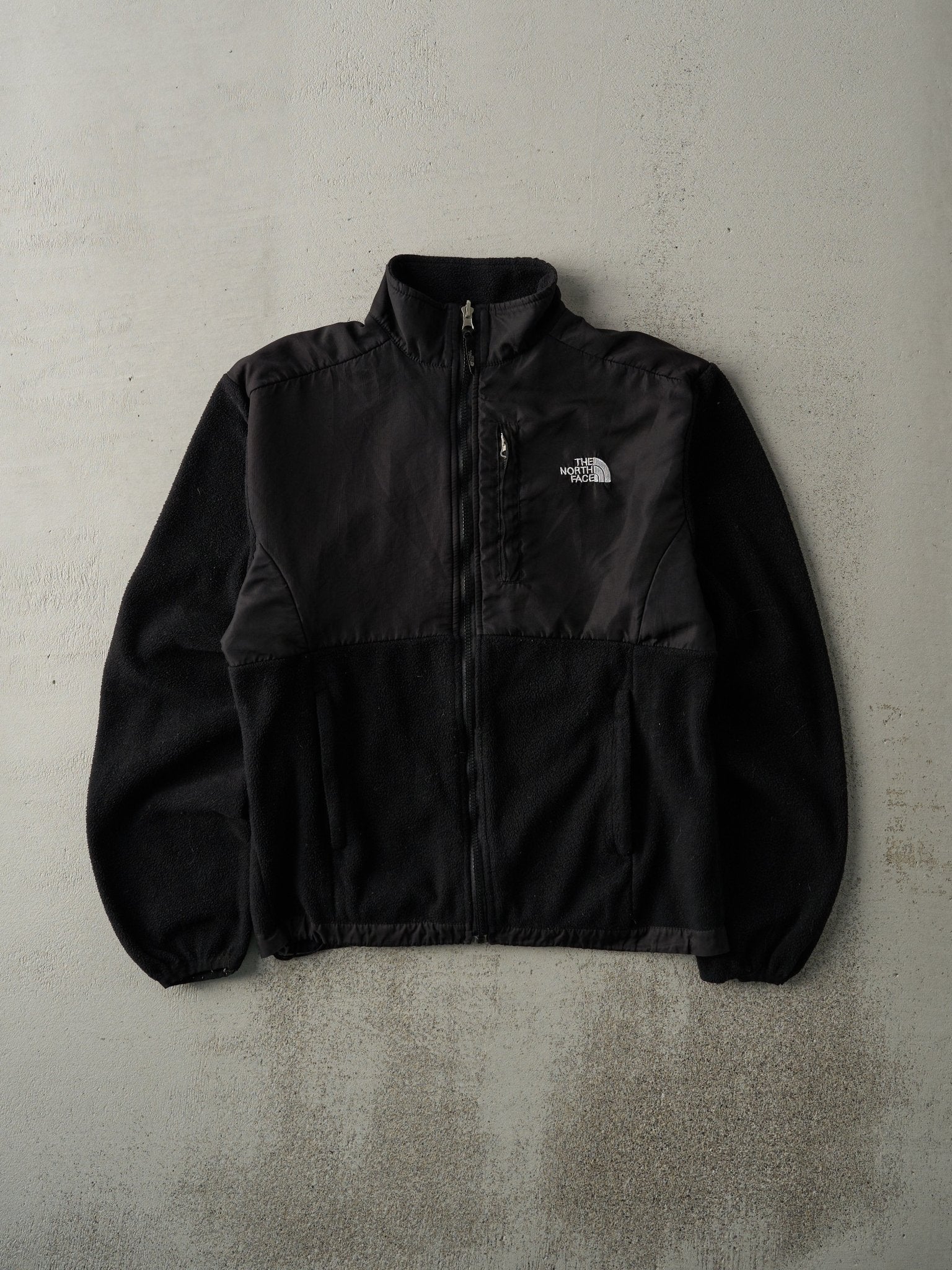 Vintage Y2K Black The North Face Denali Fleece Polar Tech Jacket (S/M)