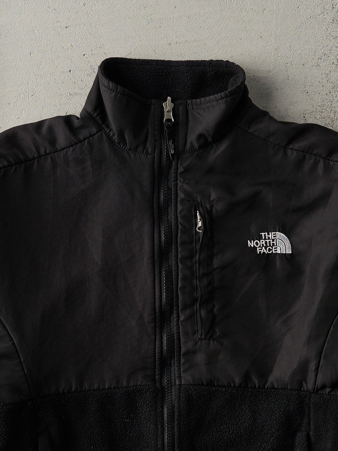 Vintage Y2K Black The North Face Denali Fleece Polar Tech Jacket (S/M)
