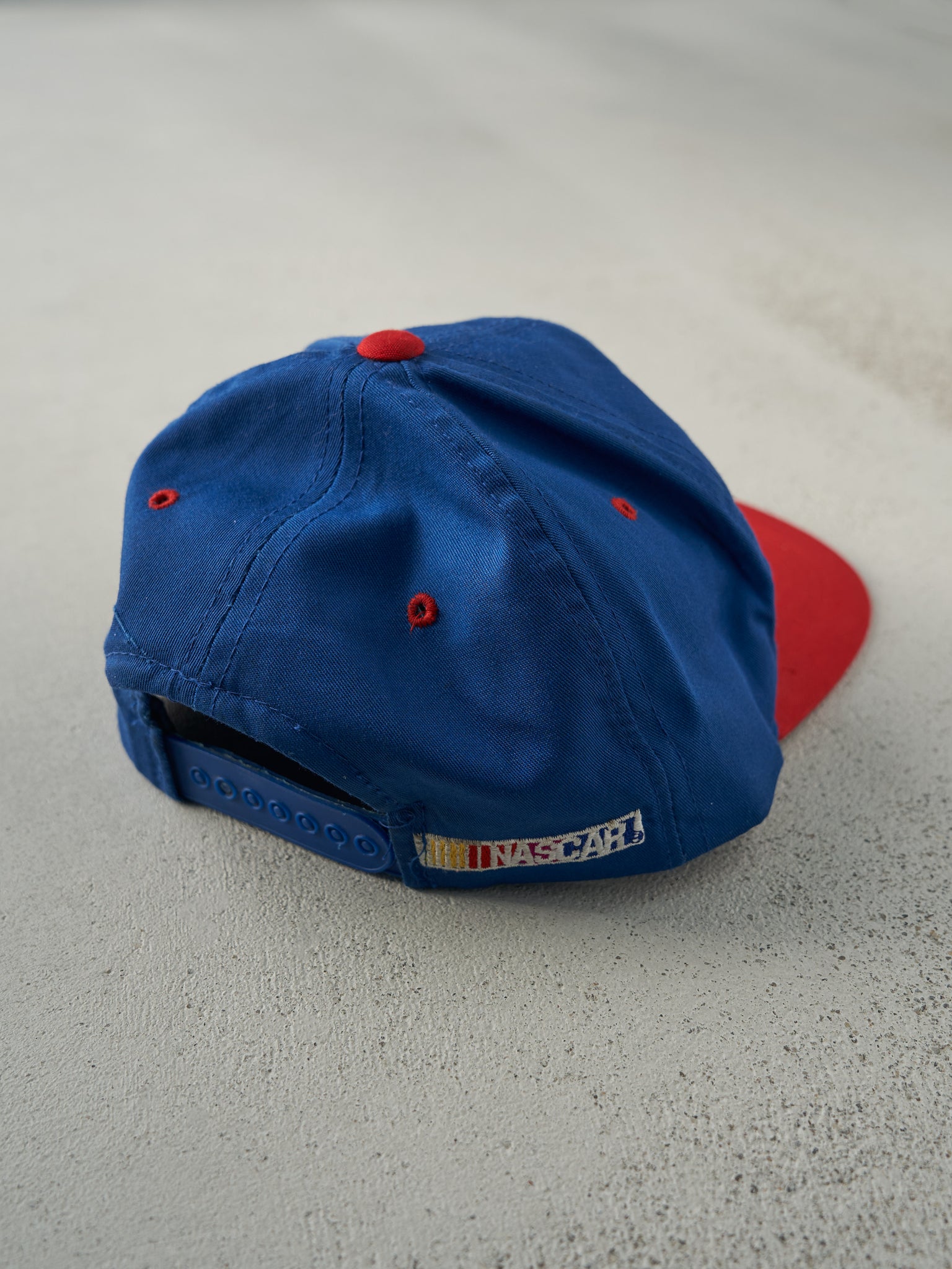 Vintage 90s Blue & Red Jeff Gordon Nascar Snapback Hat