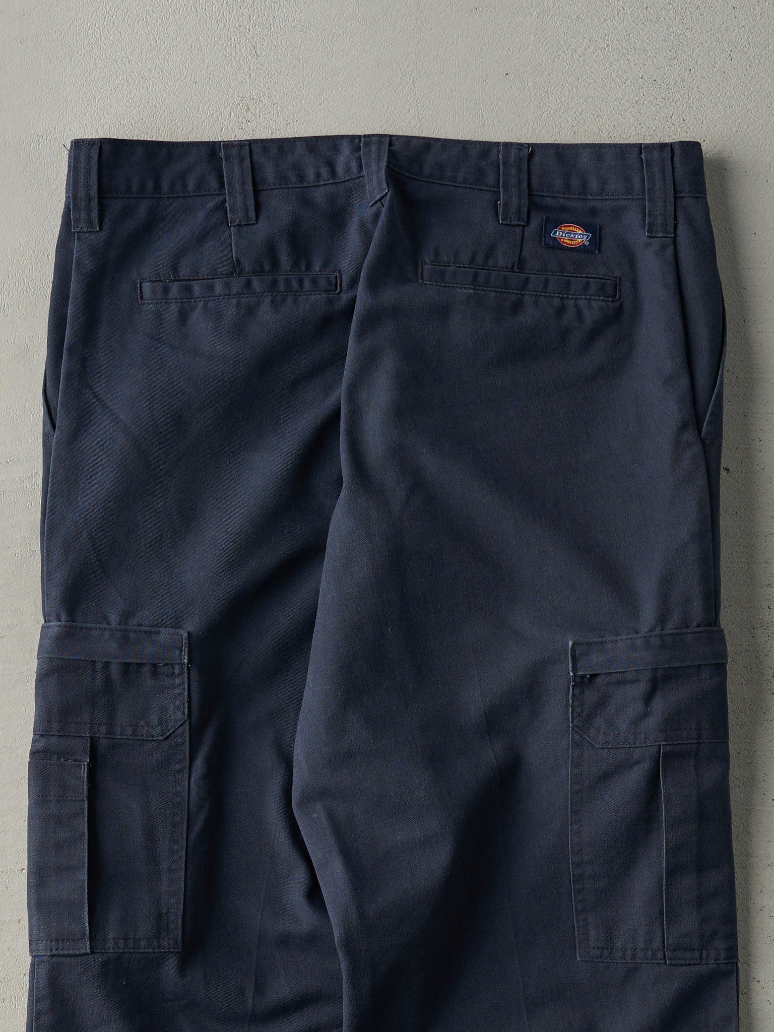 Vintage 90s Navy Blue Dickies Cargo Work Pants (34x29.5)