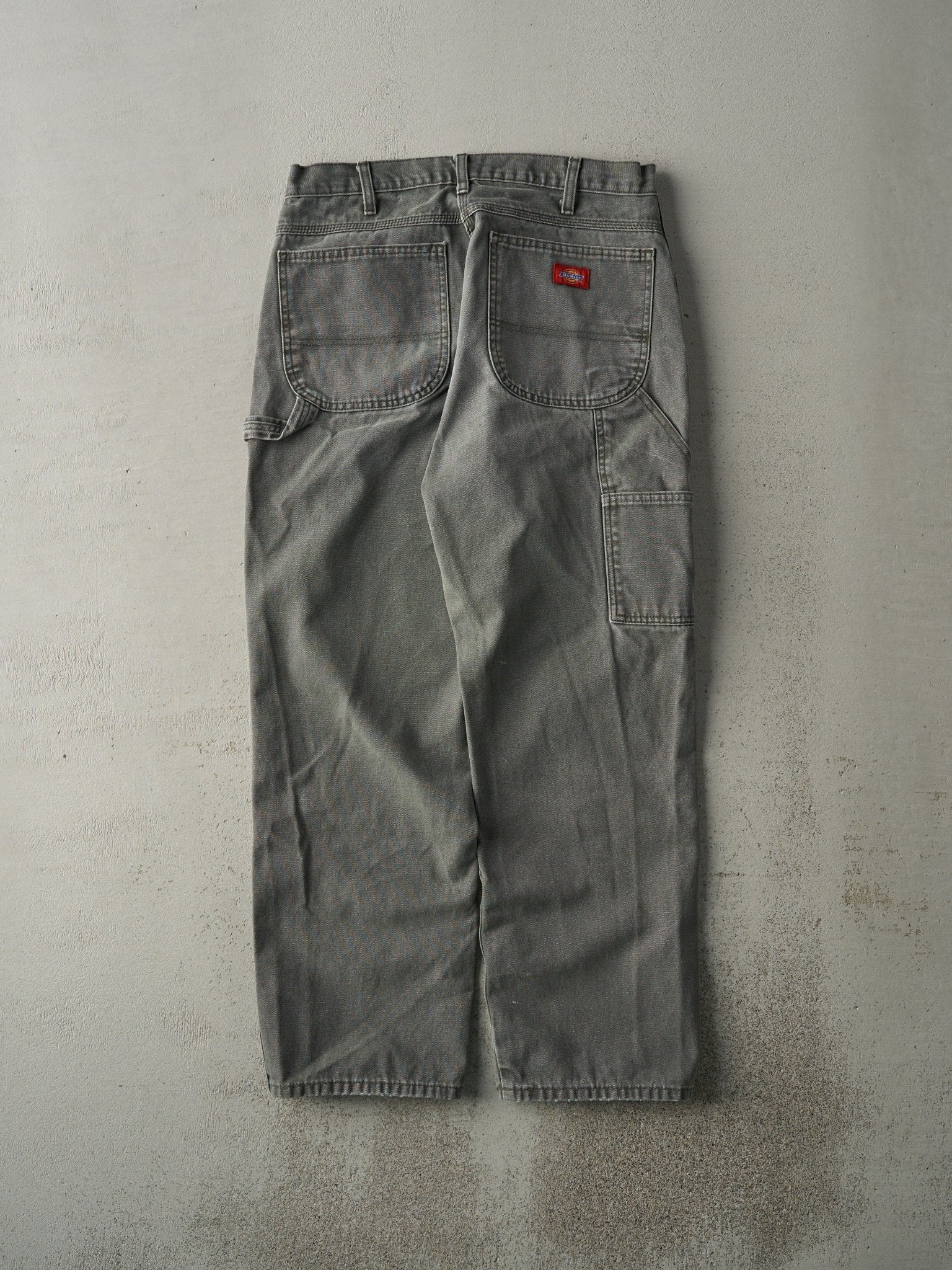 Vintage 90s Washed Green Dickies Carpenter Pants (31x29)