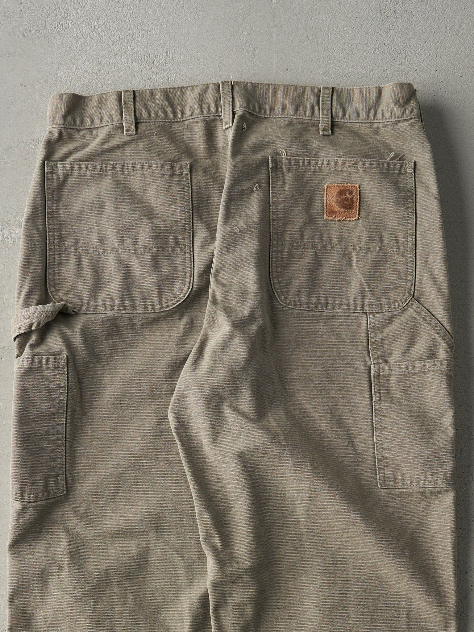 Vintage Y2K Beige Carhartt Carpenter Pants (34x32)