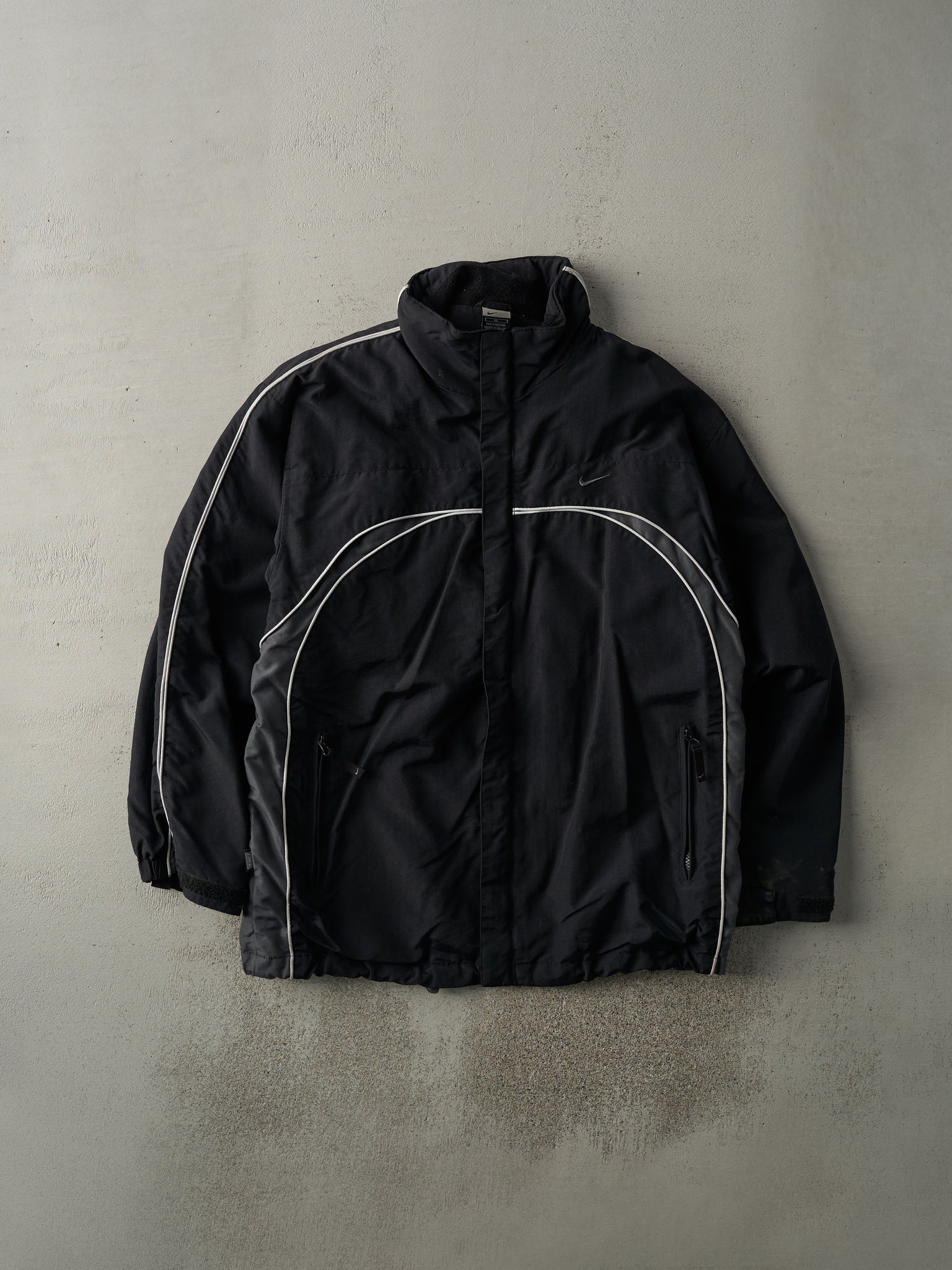 Vintage 90s Black Nike Jacket (L)