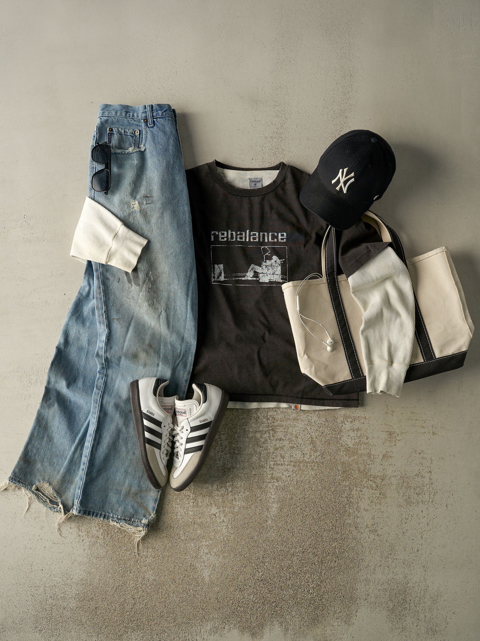 Vintage 90s Light Wash Shank Jeans (31x33.5)