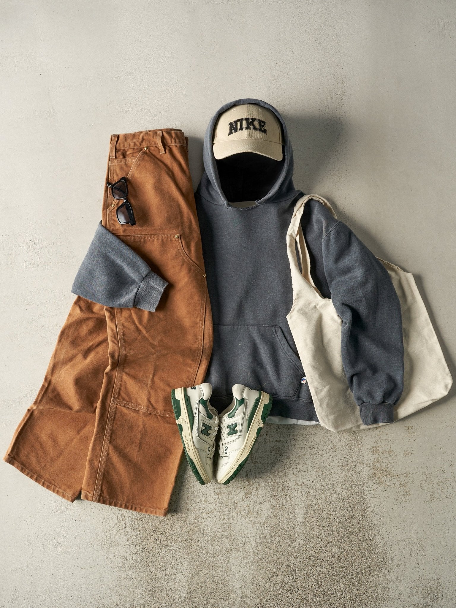 Vintage 90s Camel Carhartt Double Knee Carpenter Pants (31x29)