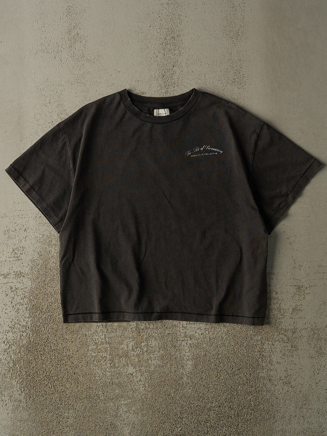 The Art of Rewearing Tee - Jet Black