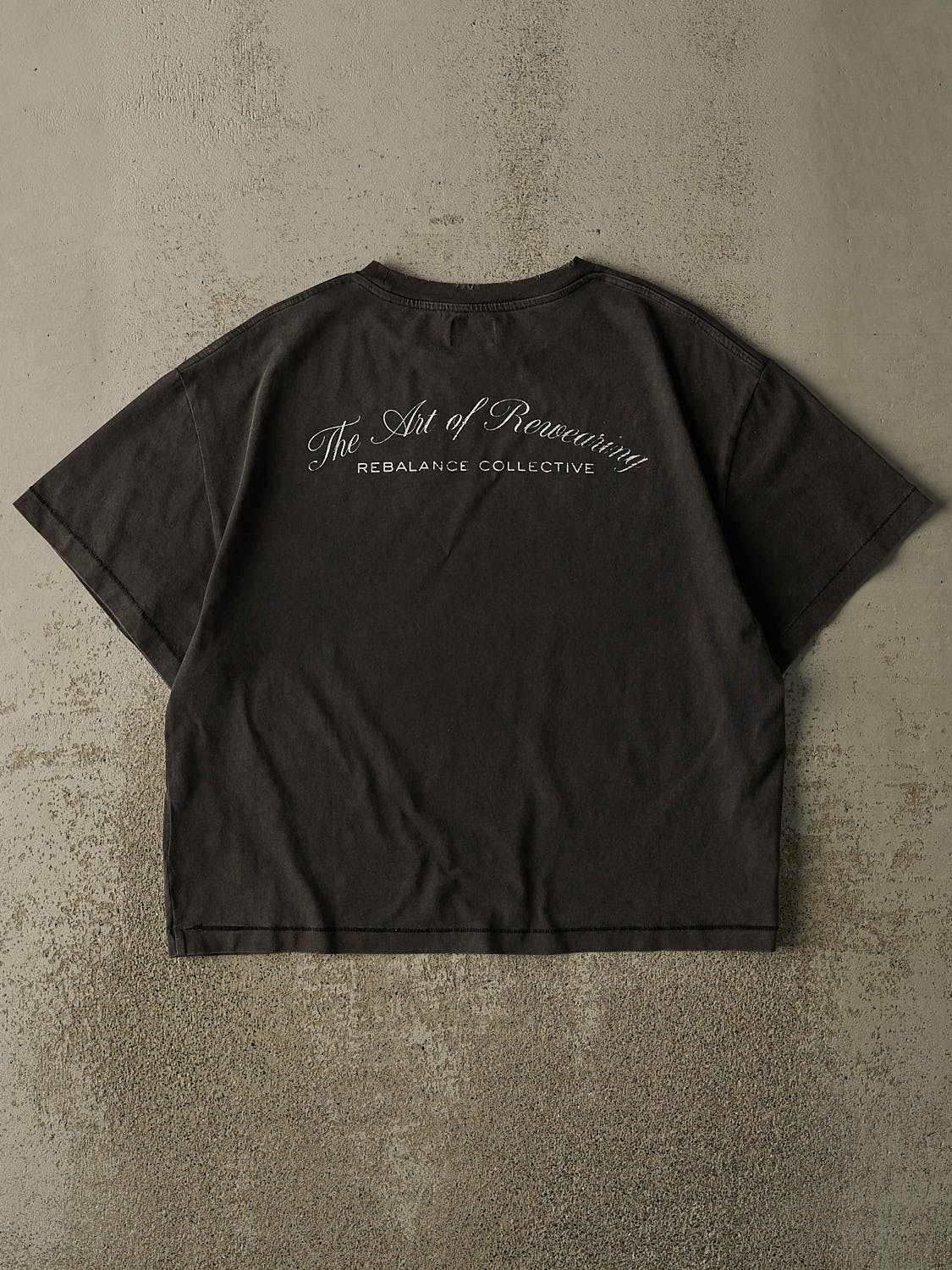 The Art of Rewearing Tee - Jet Black