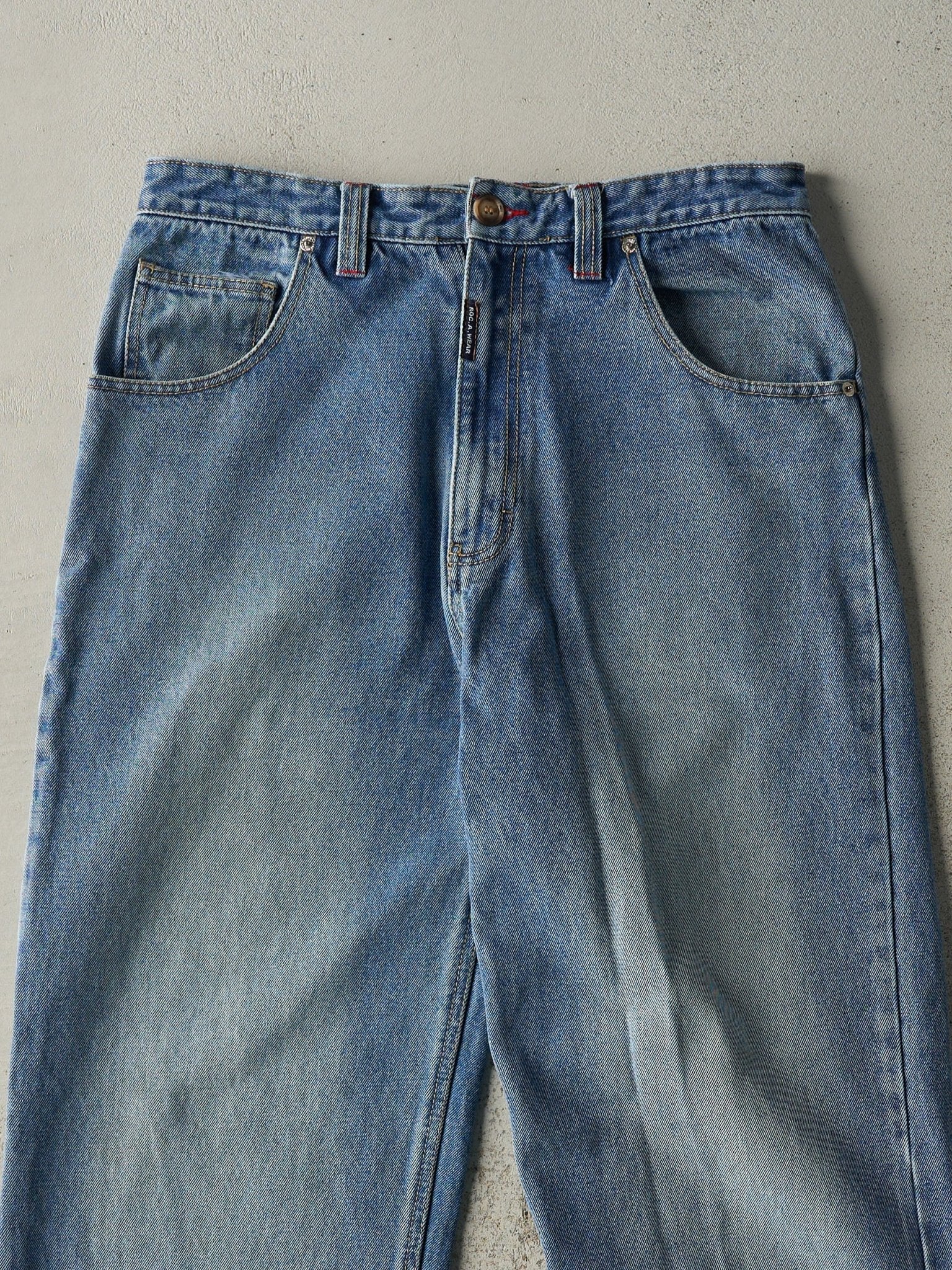 Vintage Y2K Light Wash Rocawear Jeans (33x33)