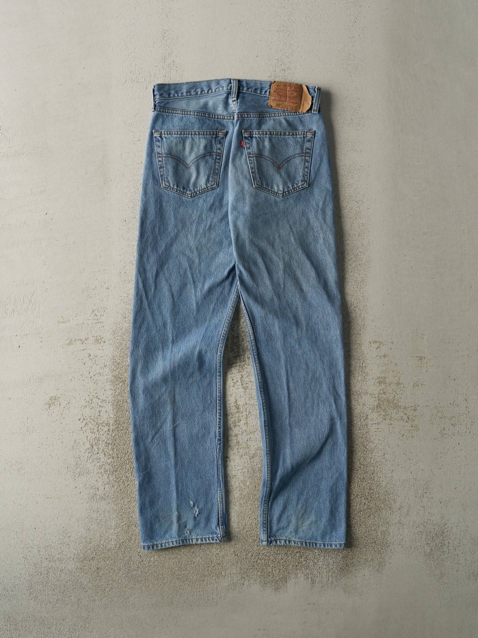 Vintage 80s Light Wash Levi's 501 Jeans (31x32)