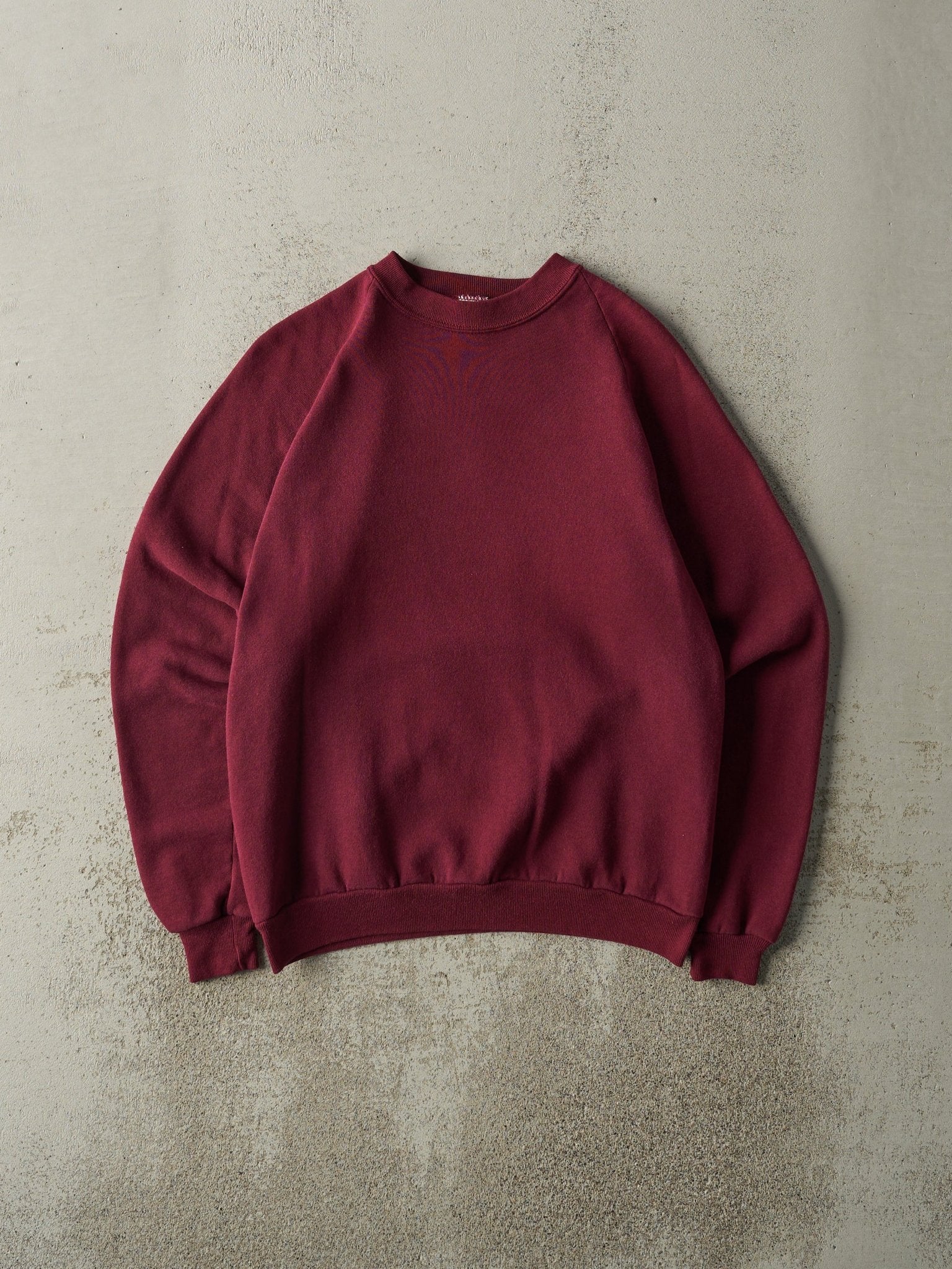 Vintage 80s Burgundy Don's Trailers Crewneck (M)