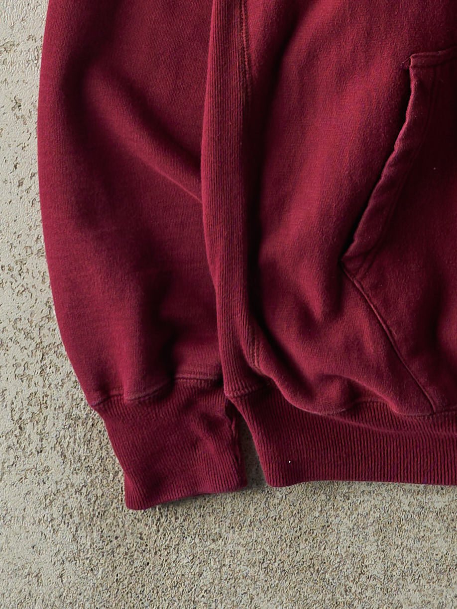 Vintage Y2K Burgundy Florida State University Hoodie (L)