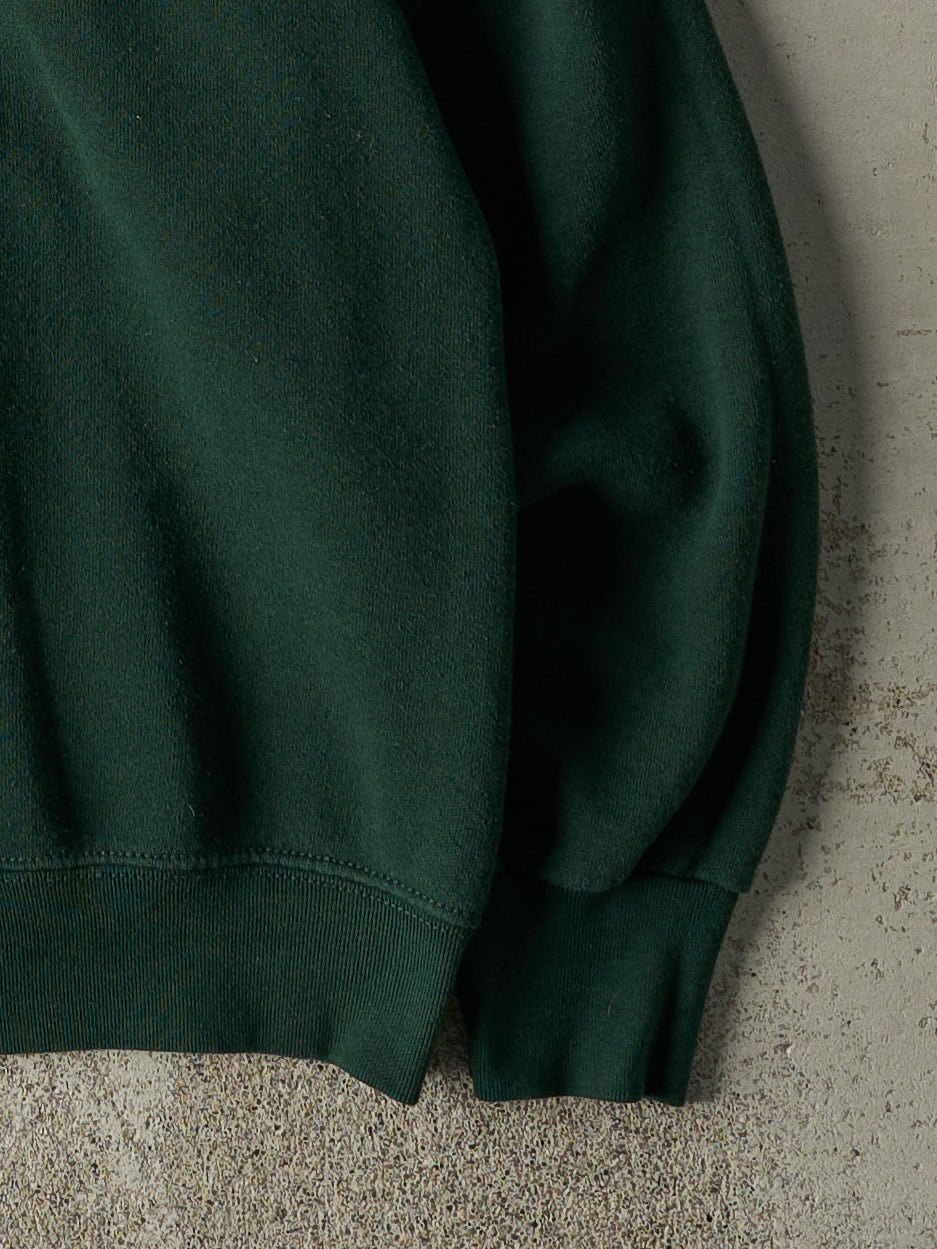 Vintage 90s Green Embroidered Tommy Hilfiger Sports Crewneck (L)