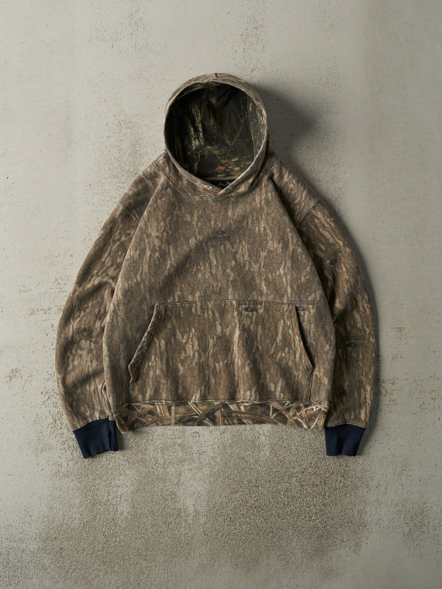 Vintage Y2K Camo Realtree x Mossy Oak Hoodie (M)