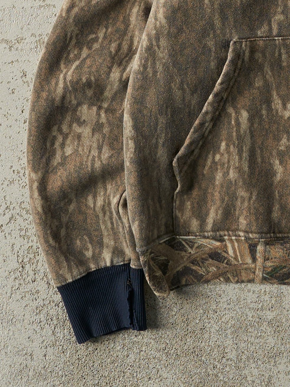 Vintage Y2K Camo Realtree x Mossy Oak Hoodie (M)