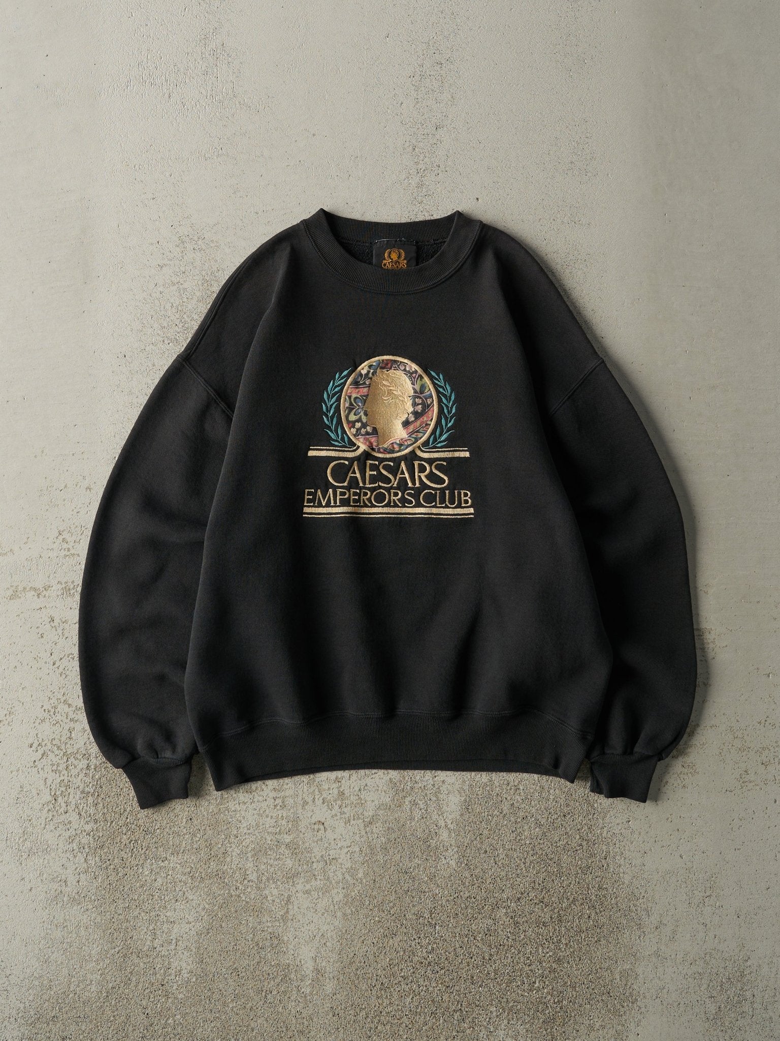 Vintage 90s Black Caesars Emperors Club Crewneck (M)