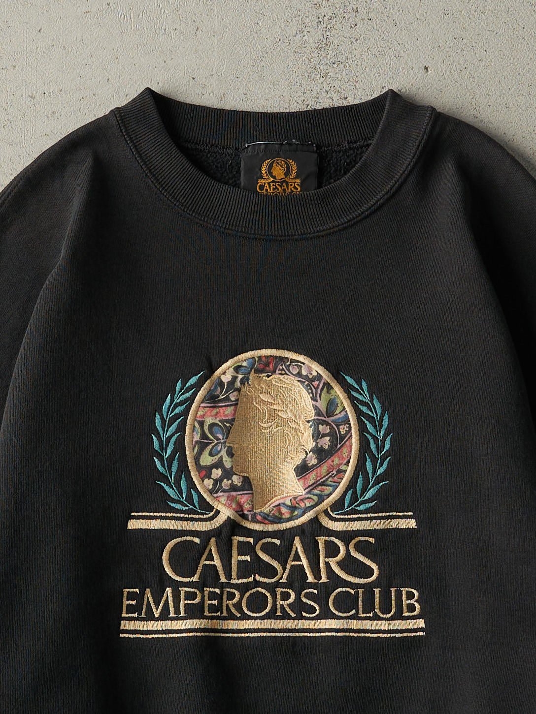 Vintage 90s Black Caesars Emperors Club Crewneck (M)