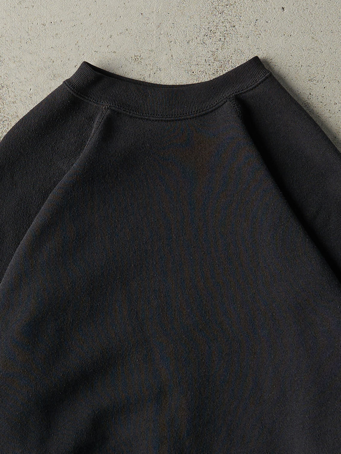 Vintage 80s Black Blank Crewneck (L)