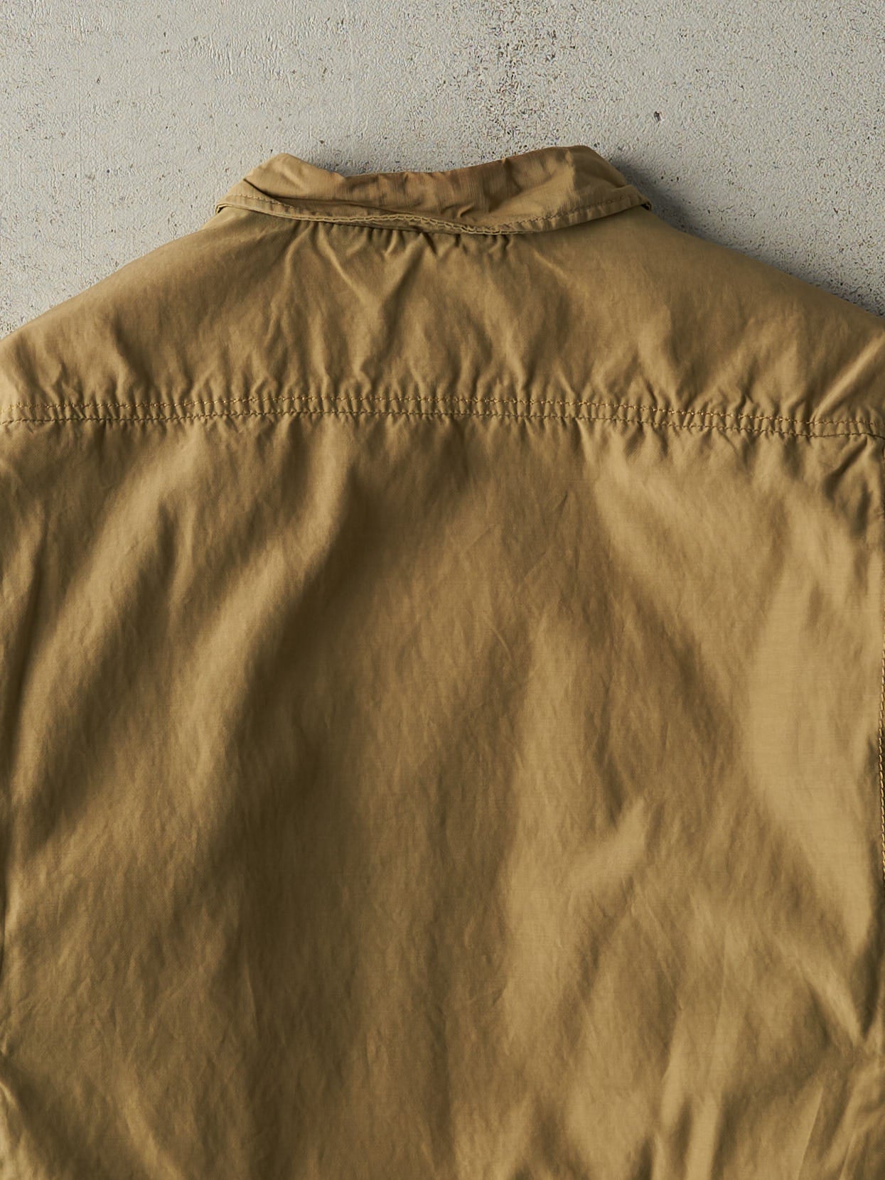 Vintage 80s Beige Harrington Work Jacket (M)