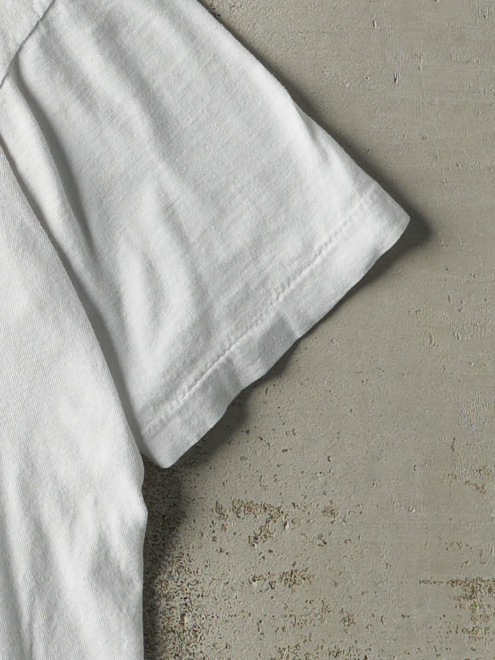 Vintage 90s White San Francisco Single Stitch Tee (M)