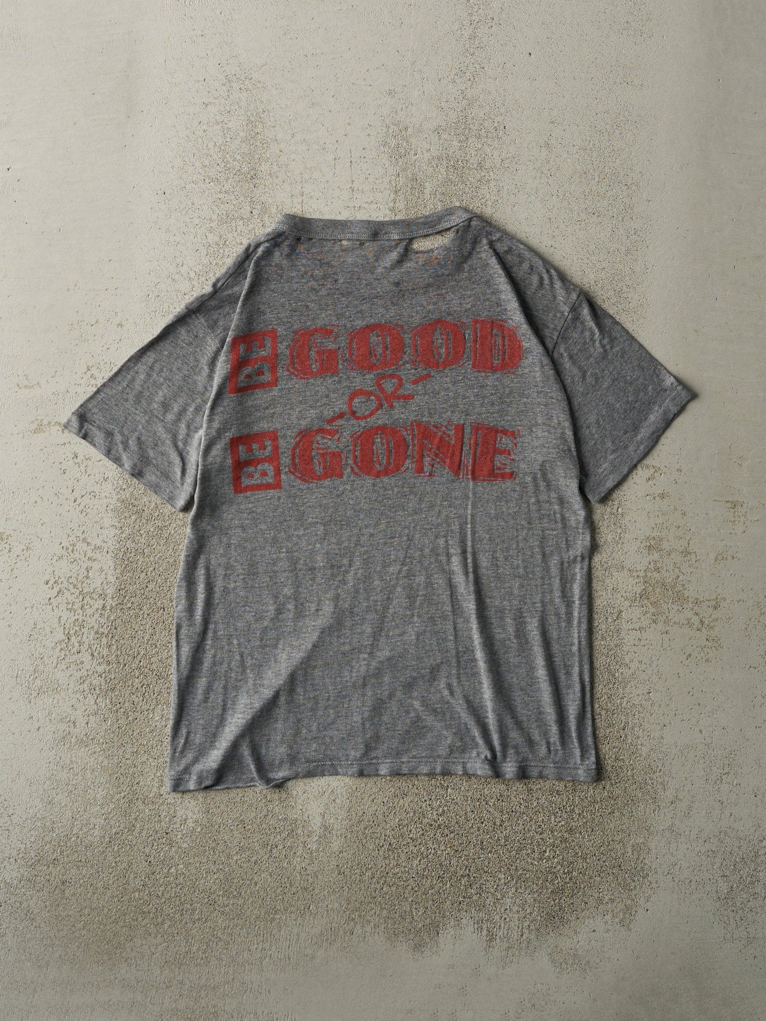 Vintage 80s Grey Cabell Midland Single Stitch Tee (M)