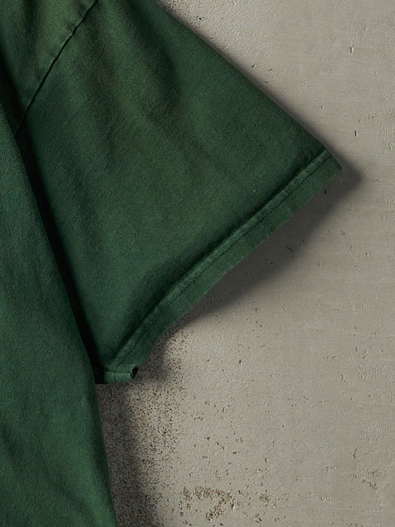 Vintage Y2K Green John Deere Logo Tee (M)