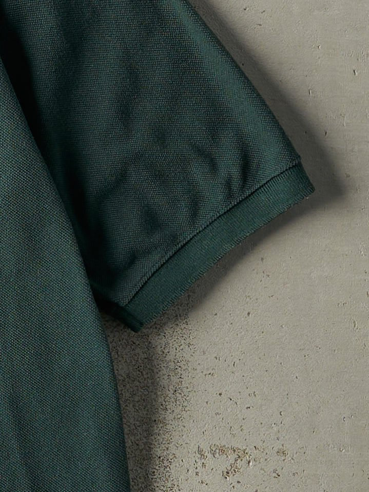 Vintage 90s Green Gap Polo Quarter Button Tee (XL)