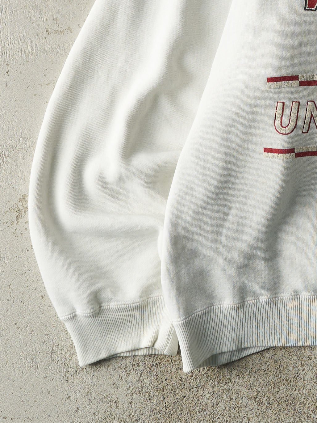 Vintage 90s White Washington State Cougars Boxy Crewneck (XL)