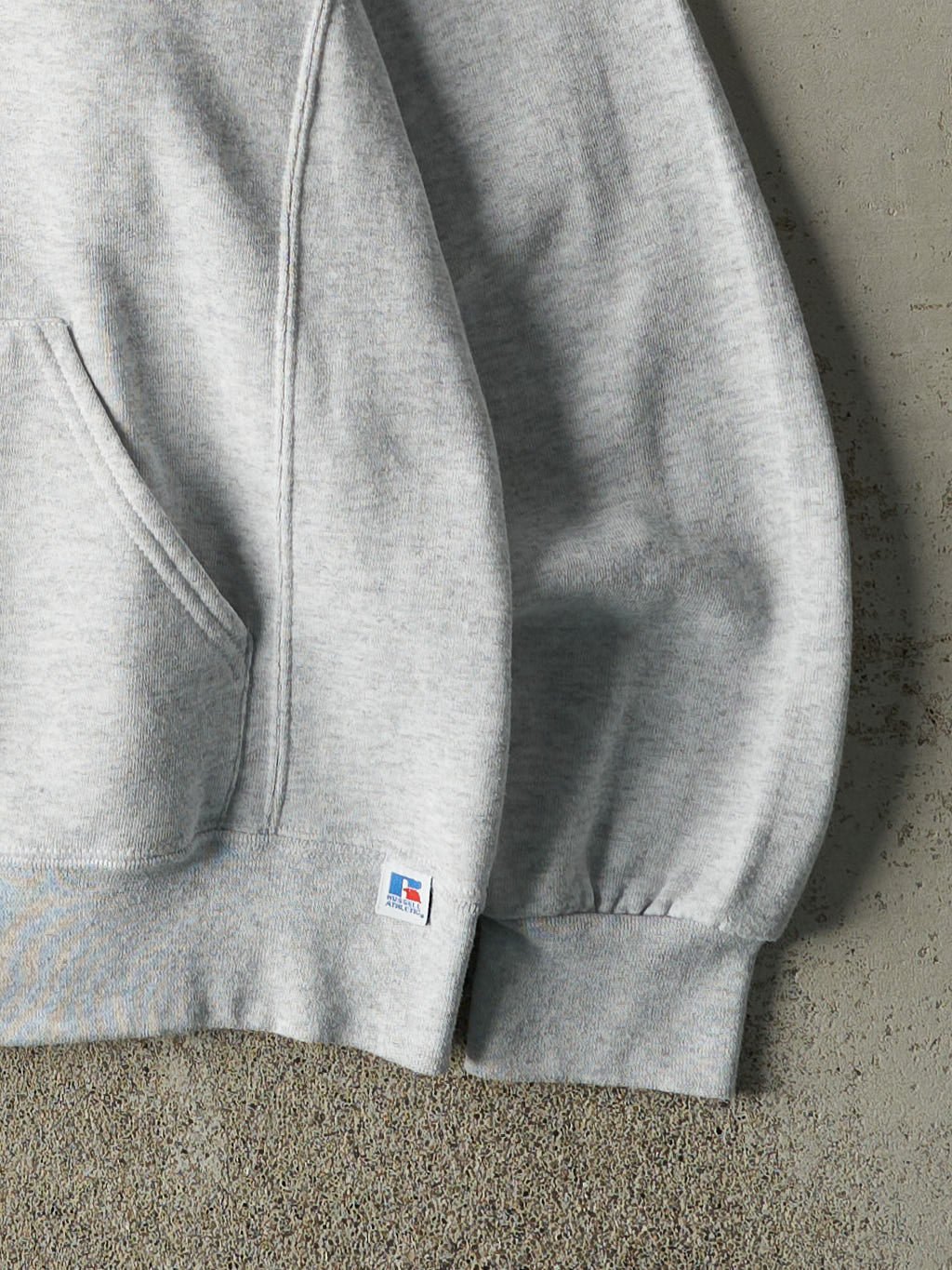 Vintage Y2K Heather Grey Yale University Hoodie (M)