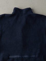 Vintage 90s Navy Blue Gap Fleece Vest (L)