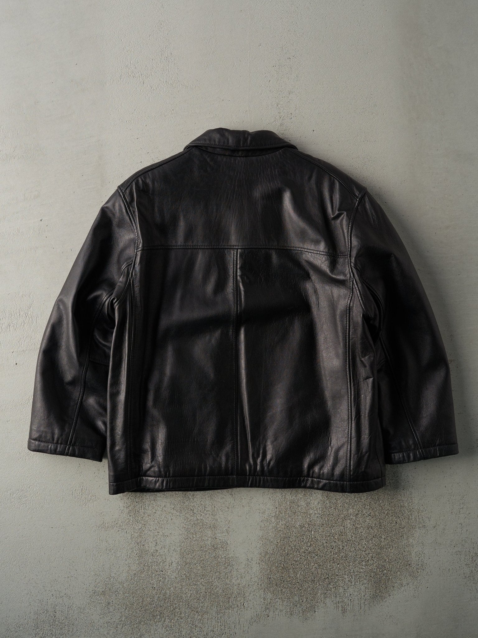 Vintage 90s Black Mac Mor Leather Jacket (M) – Rebalance Vintage