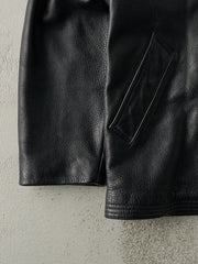 Vintage 90s Black Danier Leather Jacket (M)