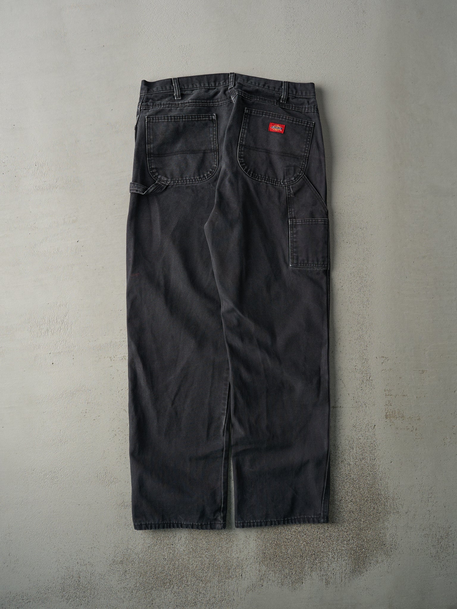 Vintage 90s Faded Black Dickies Carpenter Pants (36x33)