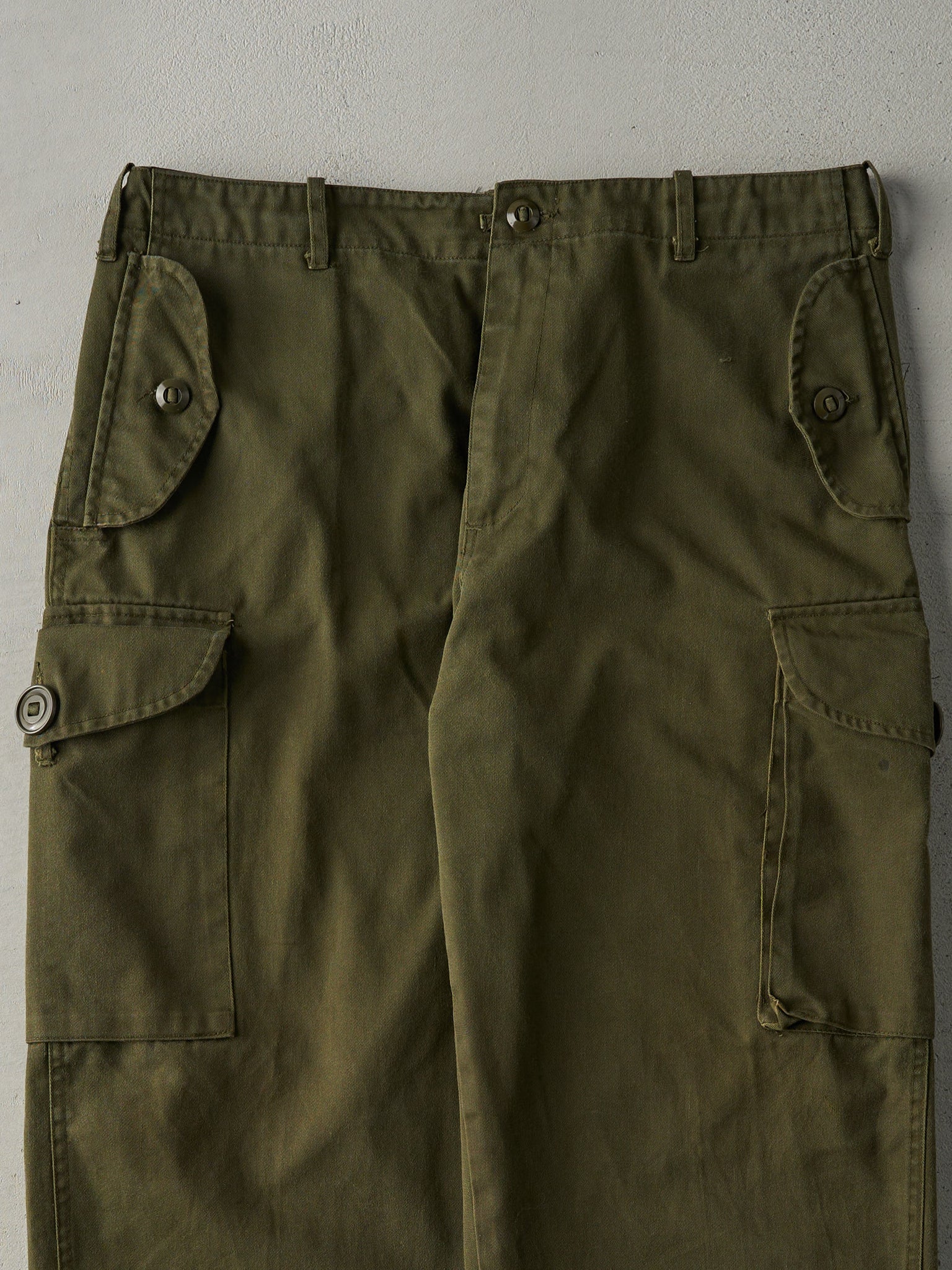 Vintage 90s Army Green Military Pants (36x30.5)